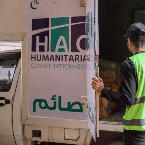 HACS humanitarian aid solutions Meal Van